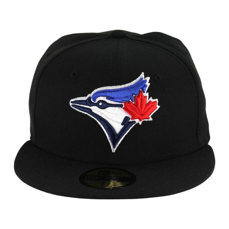 Toronto Blue Jays Black and White UV 59FIFTY Fitted Hat