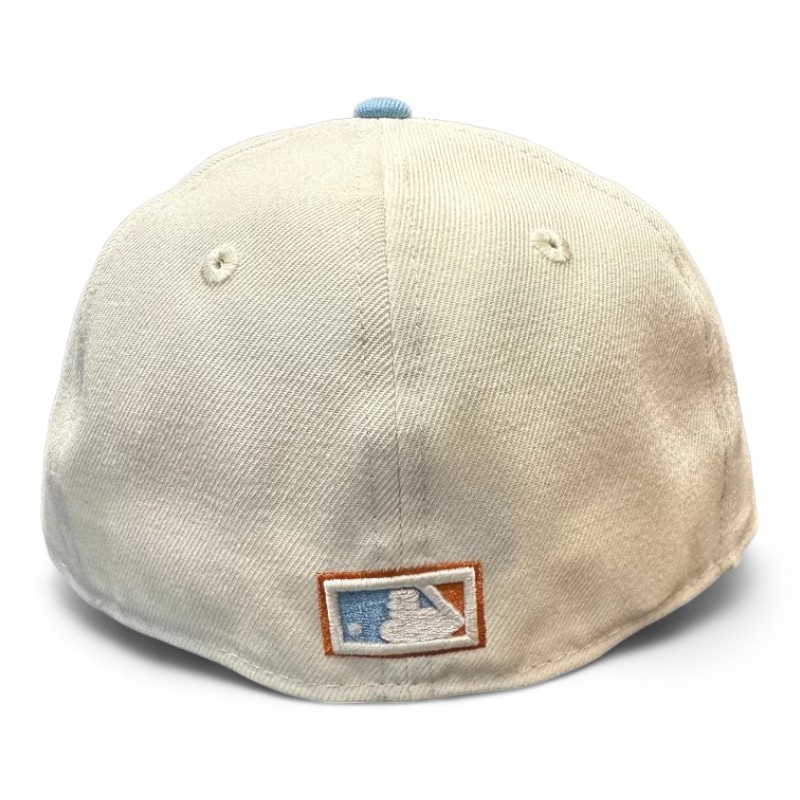 San Francisco Giants Chrome and Tan 2010 World Champs Patch Icy UV New Era 59FIFTY Fitted Hat