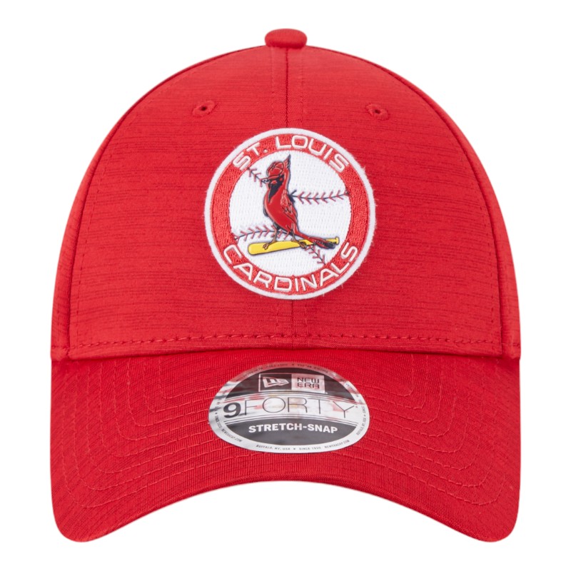 St. Louis Cardinals Red 2023 Clubhouse New Era 9FORTY Adjustable Stretch Snapback Hat