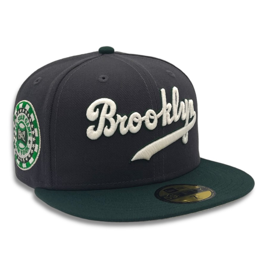Brooklyn Dodgers Graphite and Green 1942 ASG Patch Stone UV