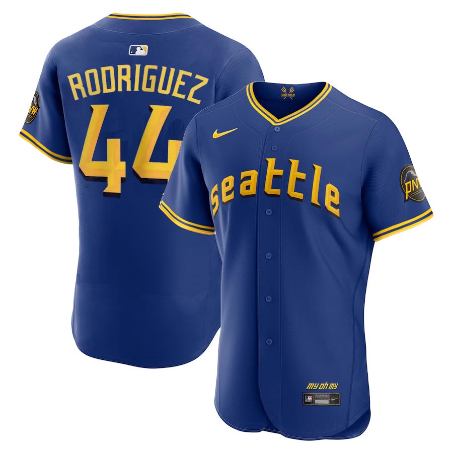 Seattle Mariners Julio Rodriguez Royal Blue City Connect Nike