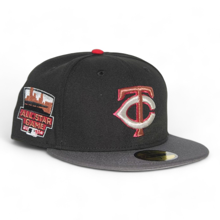 Casquette New Era Minnesota Twins 2016 – Taille 7 1/2, Bleue, Ajustée, édition All Star Game