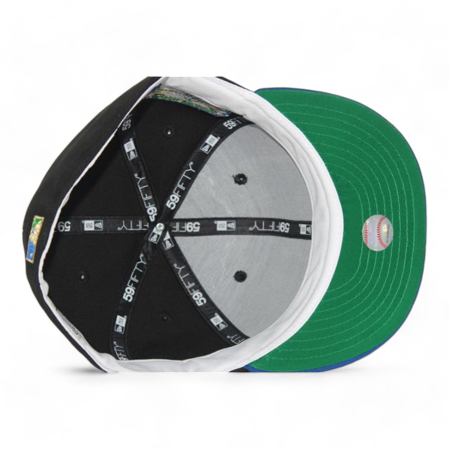 St Louis Cardinals Black and Blue "Cash Pack" Final Season at Busch Stadium Patch Gray UV New Era 59Fifty Fitted Hat