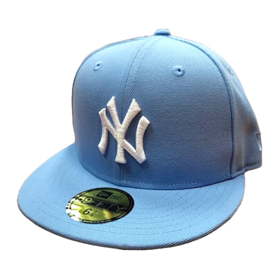 【海外限定】New Era 59FIFTY New York Yankees Sky Blue&Cloud New York Yankees Sky Blue Basic Gray UV New Era 59FIFTY