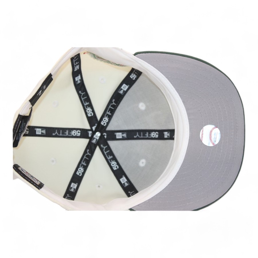 Baltimore Orioles Cream and Green "2Tone Creator Gang Pack" 50th Anniversary Patch Gray UV New Era 59Fifty Fitted Hat