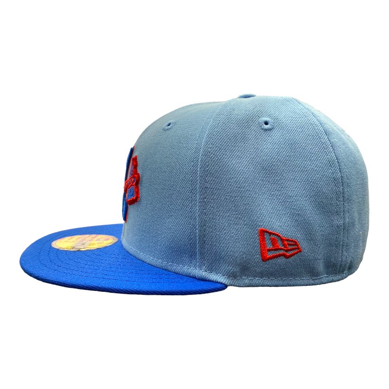 Atlanta Braves Blue Two Tone "Ice Cold" 2000 ASG Patch Red UV 59FIFTY Fitted Hat