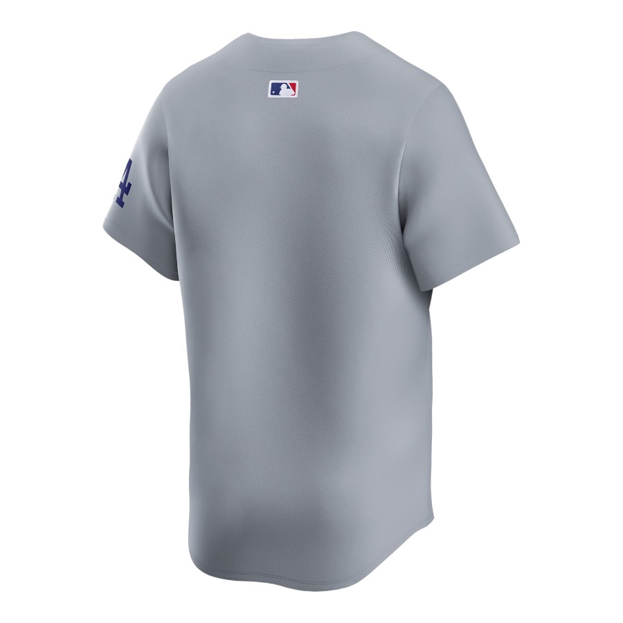 Los Angeles Dodgers Gray Alternate Blank Nike Limited Jersey