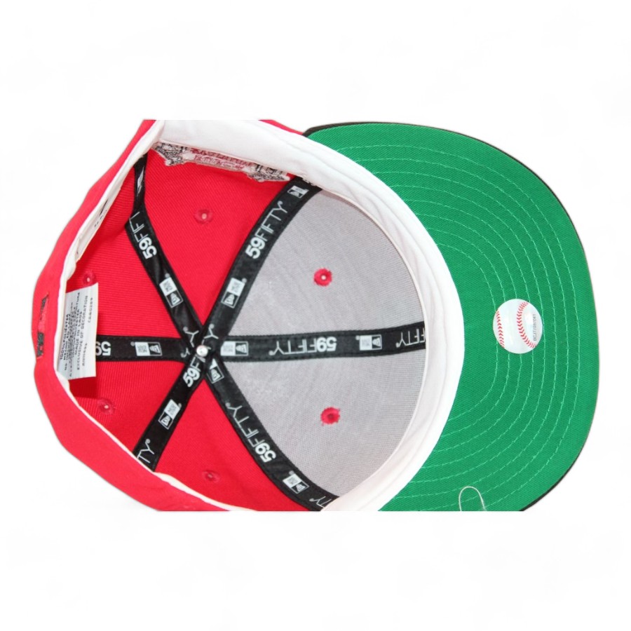 St Louis Cardinals "15th Block" Busch Stadium Patch Green UV New Era 59Fifty Fitted Hat