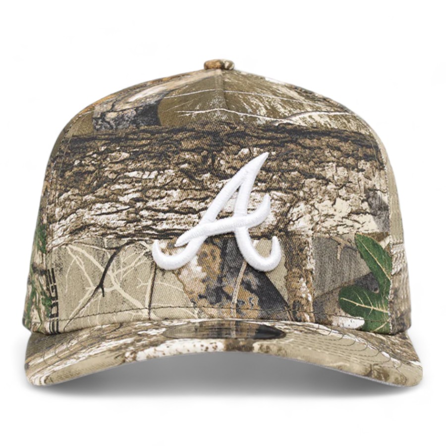 Atlanta Braves Realtree New Era 9FIFTY A-Frame Snapback Hat