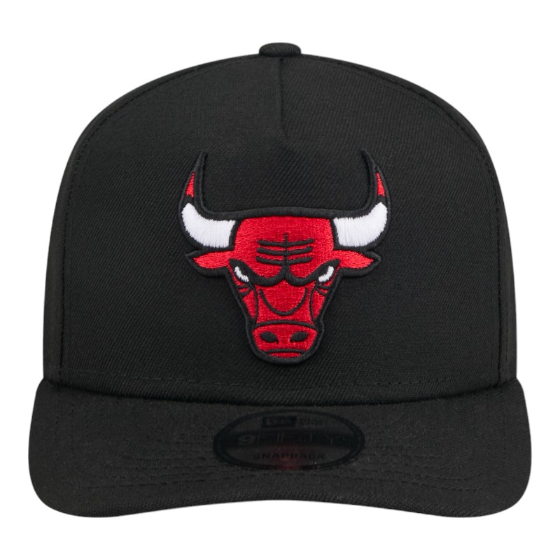 Chicago Bulls Black Gray UV New Era 9FIFTY A-Frame Snapback Hat