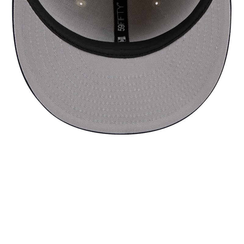 Atlanta Braves Khaki and Black Fourth of July 2024 New Era 59FIFTY Fitted Hat