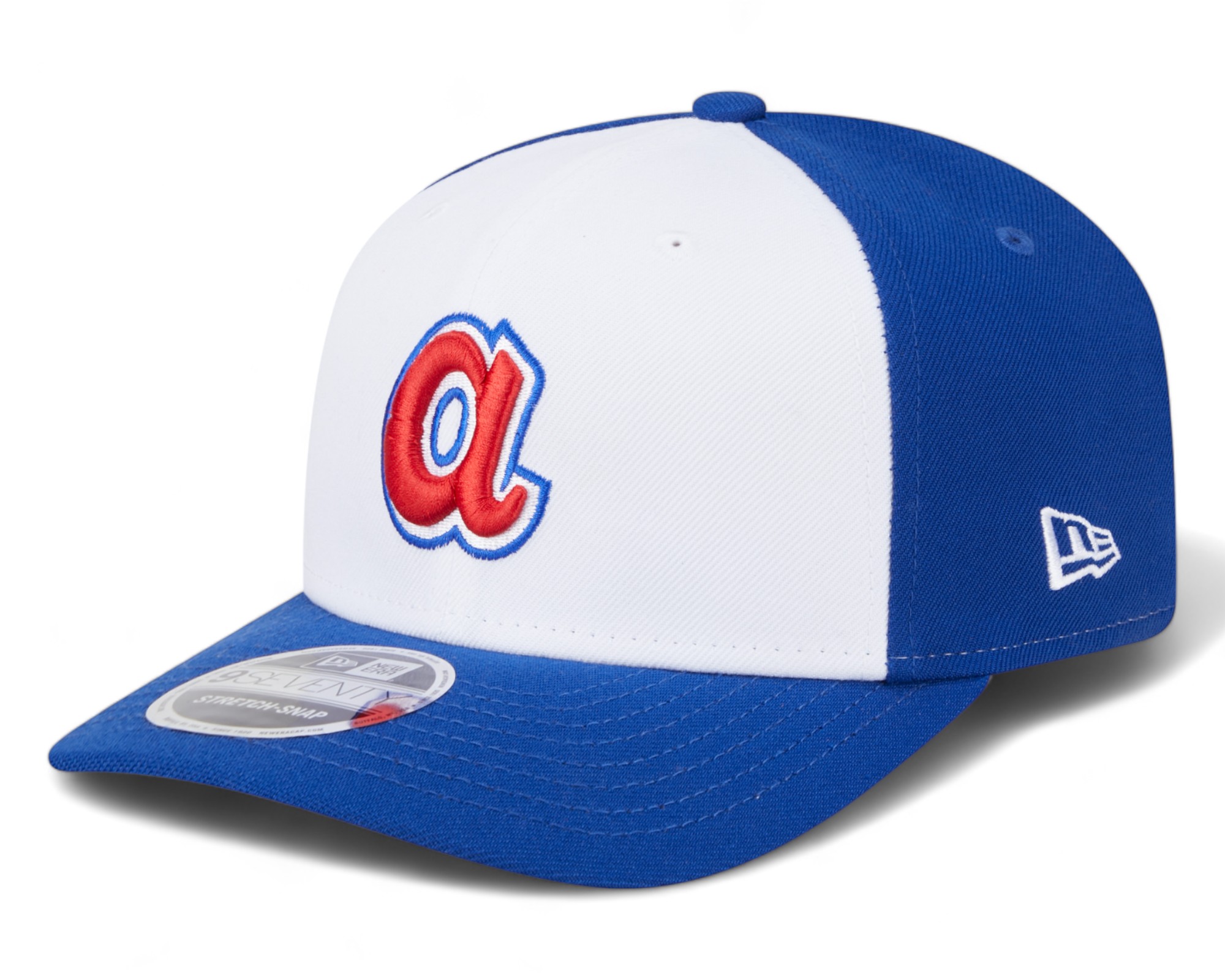 Atlanta Braves Cooperstown Collection New Era 9SEVENTY Stretch Snapback Hat