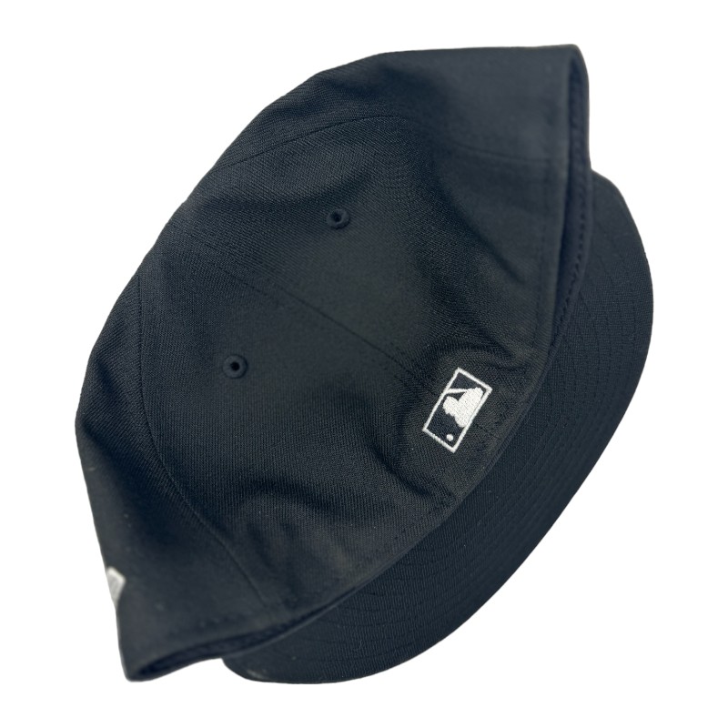 St. Louis Cardinals Black and White Basic with State Outline Logo New Era 59FIFTY Fitted Hat