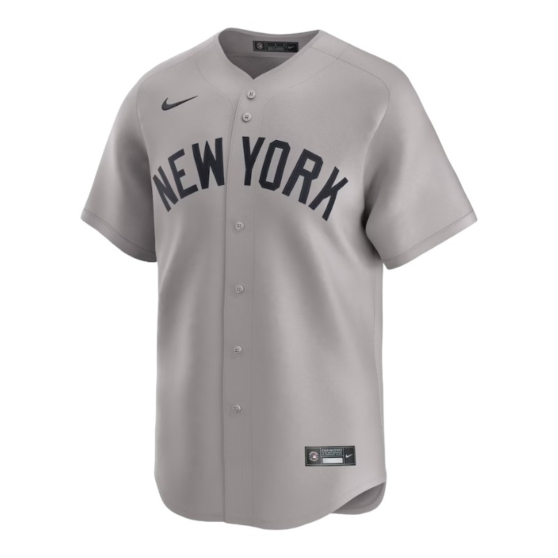 Youth New York Yankees Derek Jeter Nike Limited Gray Away Player Jersey