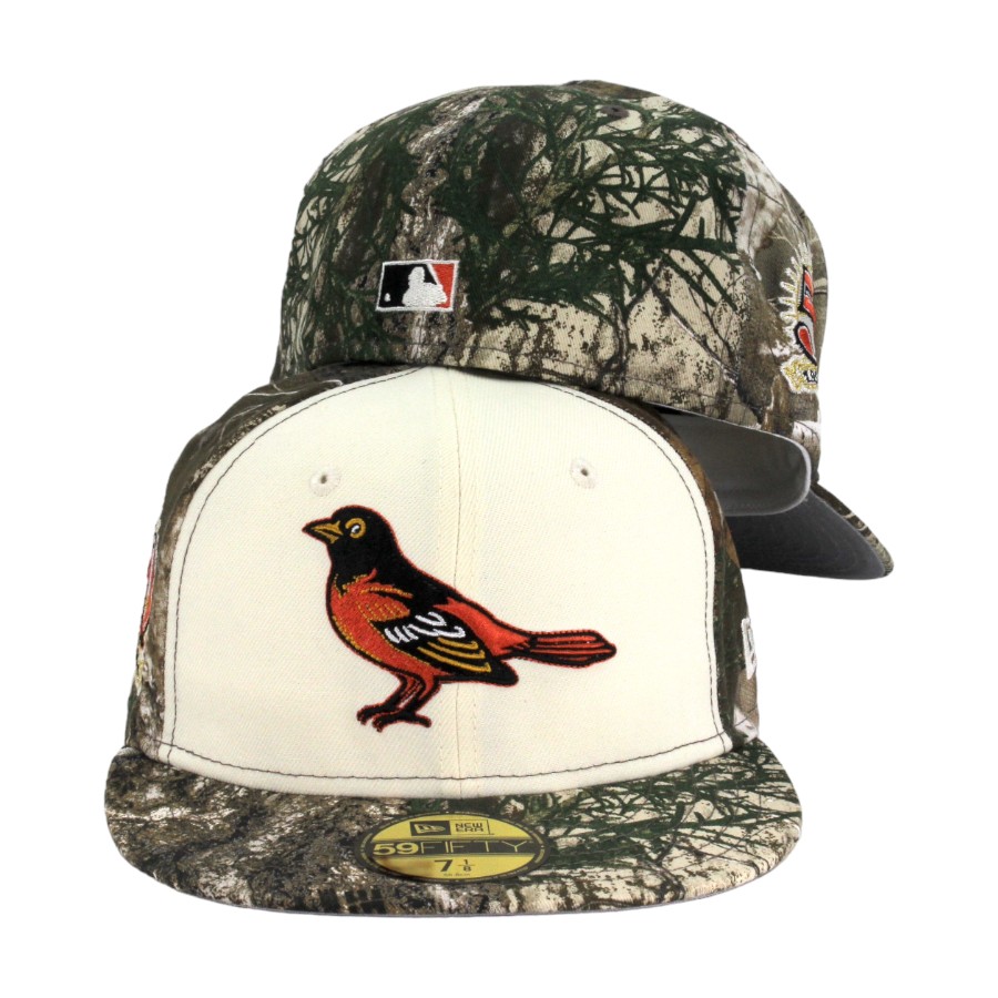 Baltimore Orioles "Real Tree 2.0 Pack" 50th Patch Gray UV New Era 59FIFTY Fitted Hat
