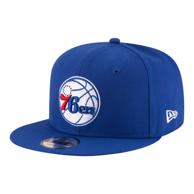 Philadelphia 76ers Royal Blue Team Color Basic NBA New Era 9FIFTY Snapback Hat