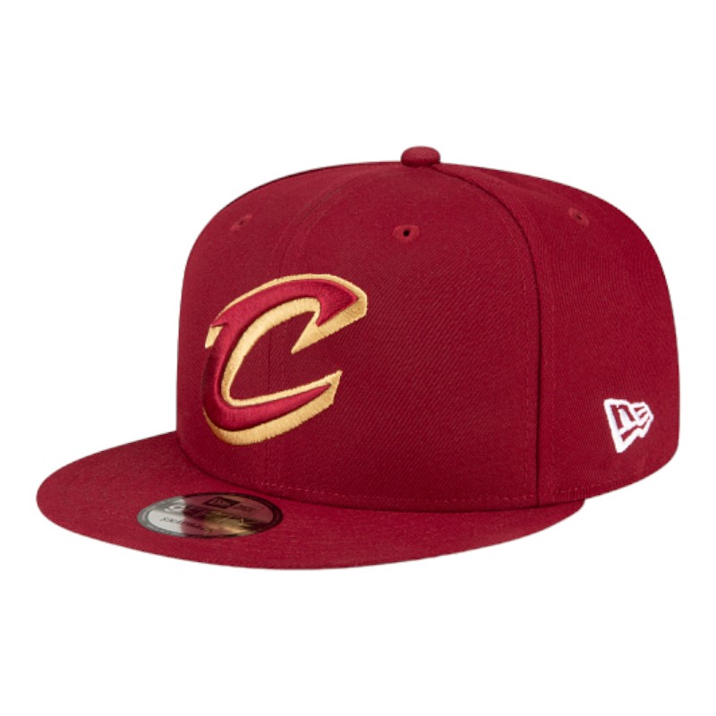 Cleveland Cavaliers Wine Red Team Color Basic NBA New Era 9FIFTY Snapback Hat