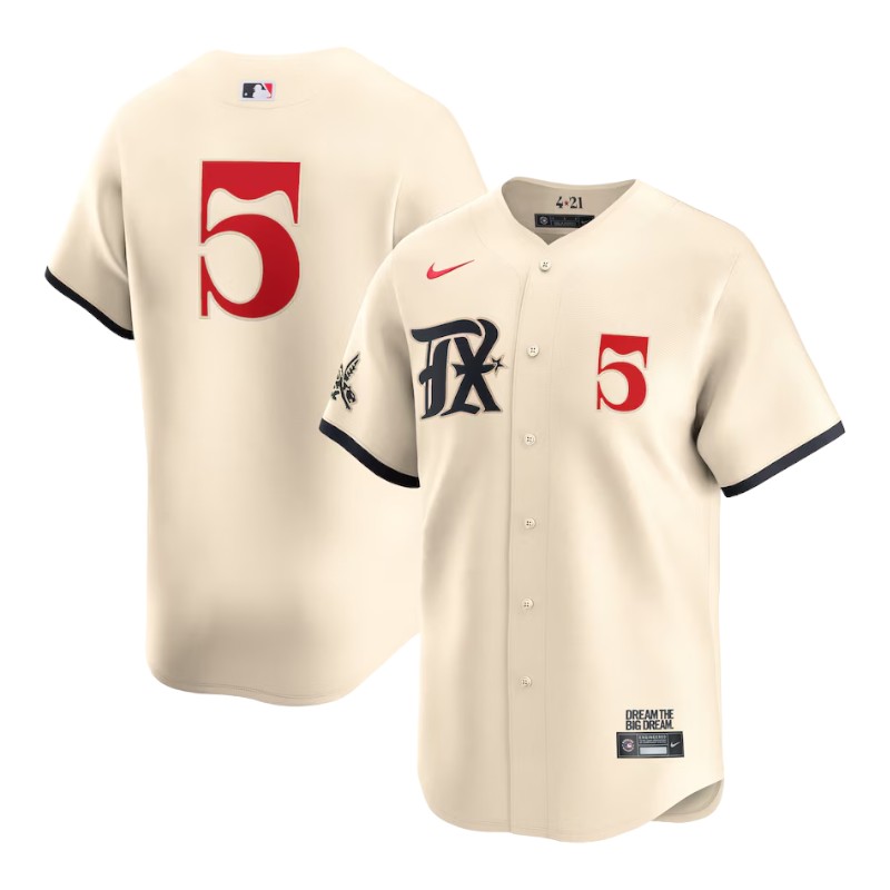 Texas Rangers Corey Seager Cream City Connect Nike Limited Player