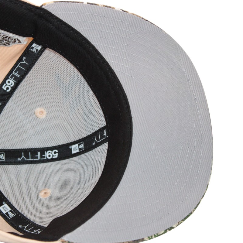 New York Yankees Mango Mocha and RealTree "FHM DPM FittedHat Pack" 1999 World Series Patch Gray UV Era 59Fifty Fitted Hat