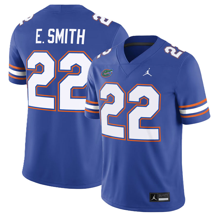 Florida Gators Royal Blue Jordan Brand Emmitt Smith Nike Game Jersey