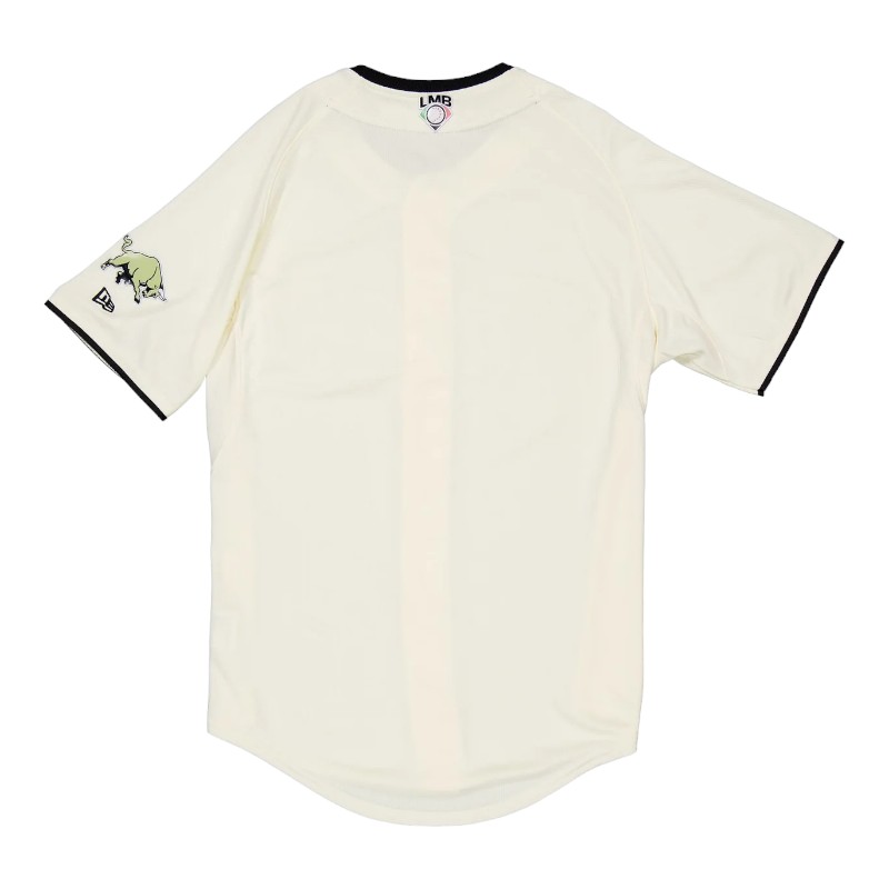 Toros de Tijuana Mexico Liga Mexicana Beisbol New Era Cream Jersey