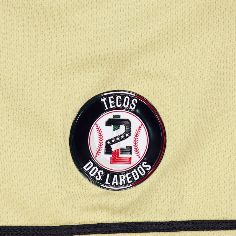 Tecolotes de los Dos Laredos Mexico Liga Mexicana Beisbol New Era Cream Jersey