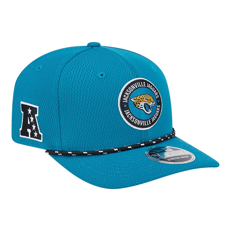 Jacksonville Jaguars Teal 2024 NFL Sideline New Era 9SEVENTY