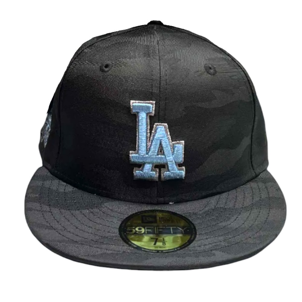 New Era キャップ ロサンゼルス ドジャース LA Black 100th Camo Los Angeles Dodgers Black Camo Collection 100th Anniversary