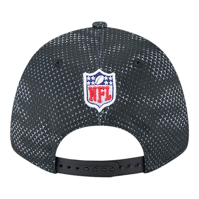 Pittsburgh Steelers Black 2024 NFL Sideline New Era 9FORTY Stretch-Snap Hat