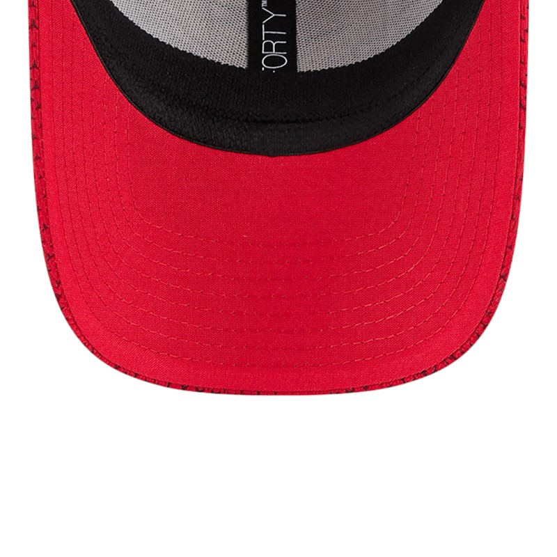 Kansas City Chiefs Red 2024 NFL Sideline New Era 9FORTY Stretch-Snap Hat