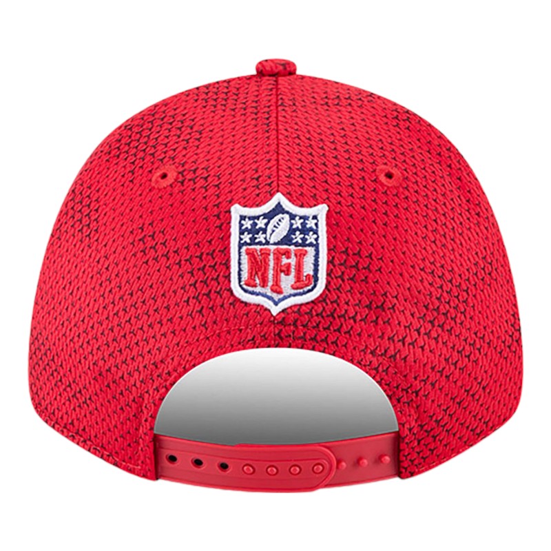 Kansas City Chiefs Red 2024 NFL Sideline New Era 9FORTY Stretch-Snap Hat
