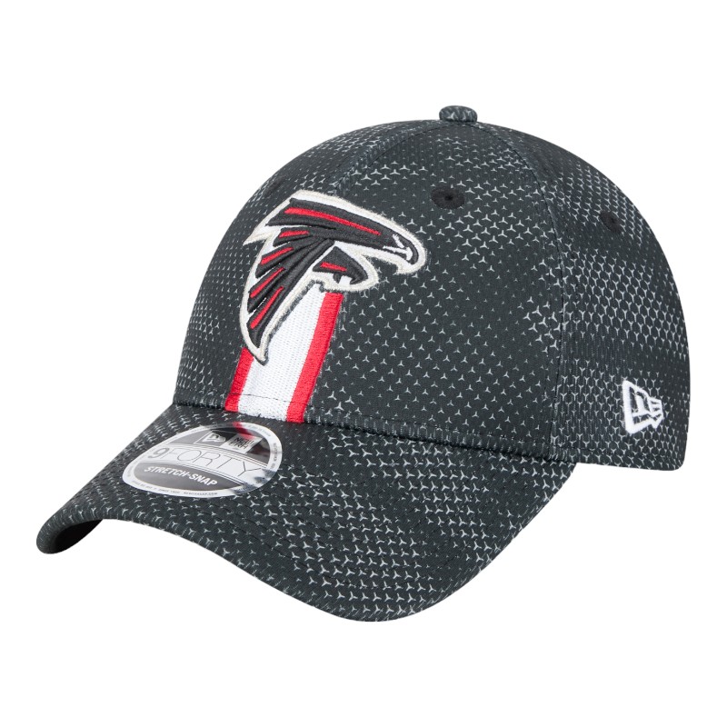 Atlanta Falcons Black 2024 NFL Sideline New Era 9FORTY Stretch-Snap Hat