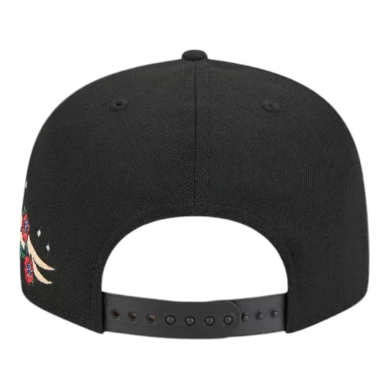Chicago Bulls Black City Art New Era 9FIFTY Snapback Hat