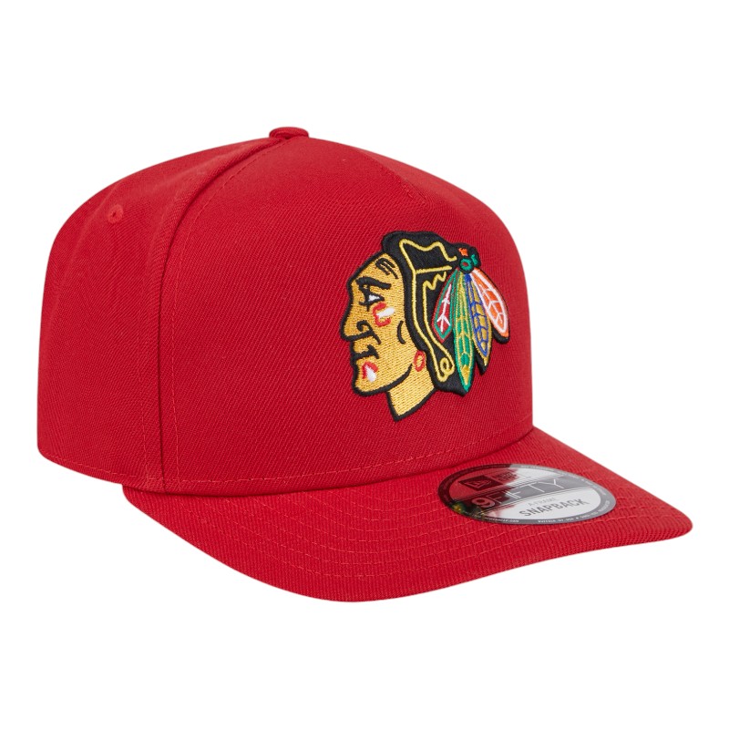 Chicago Blackhawks Red NHL New Era 9FIFTY A-Frame Snapback Hat