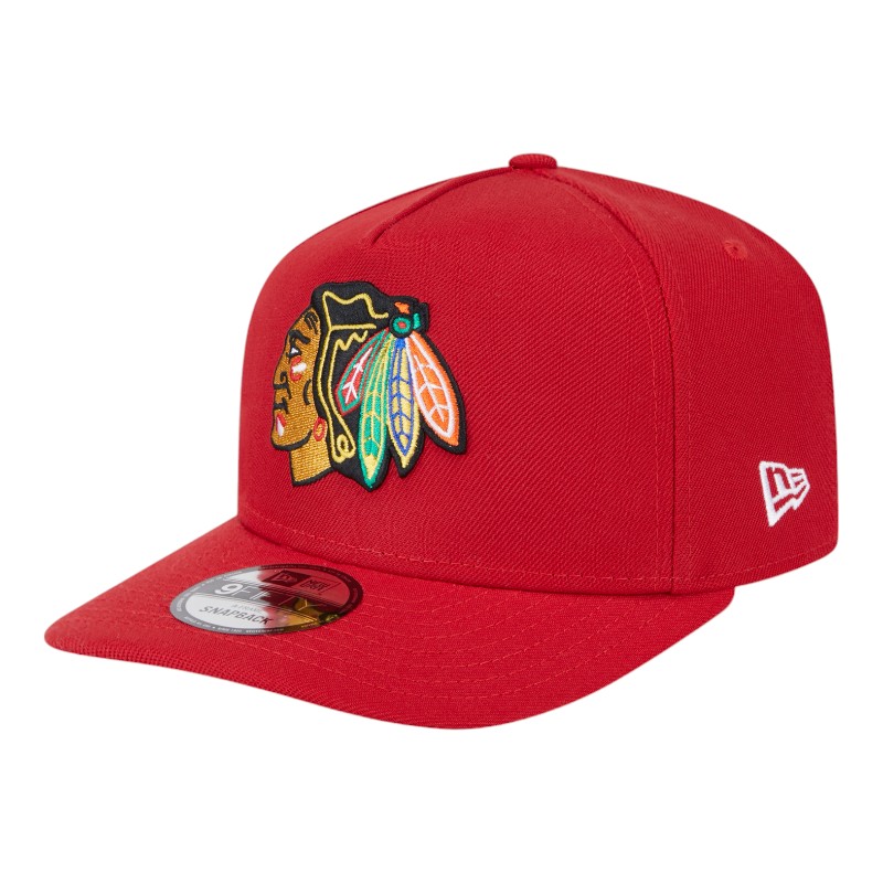Chicago Blackhawks Red NHL New Era 9FIFTY A-Frame Snapback Hat