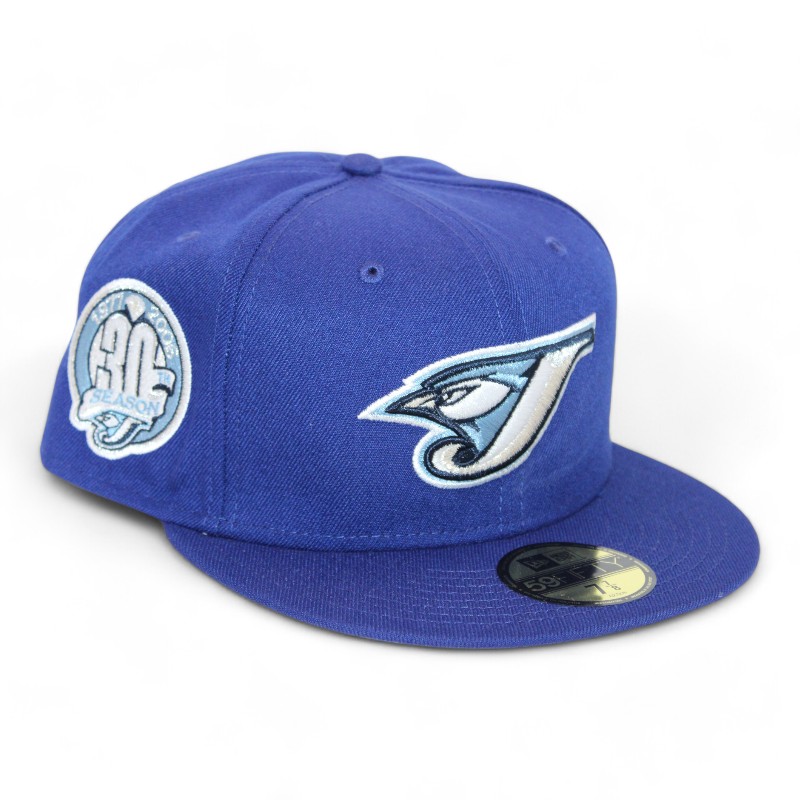 Toronto Blue Jays "DPM FittedHat Pack" 30th Anniversary Patch Gray UV New Era 59Fifty Fitted Hat