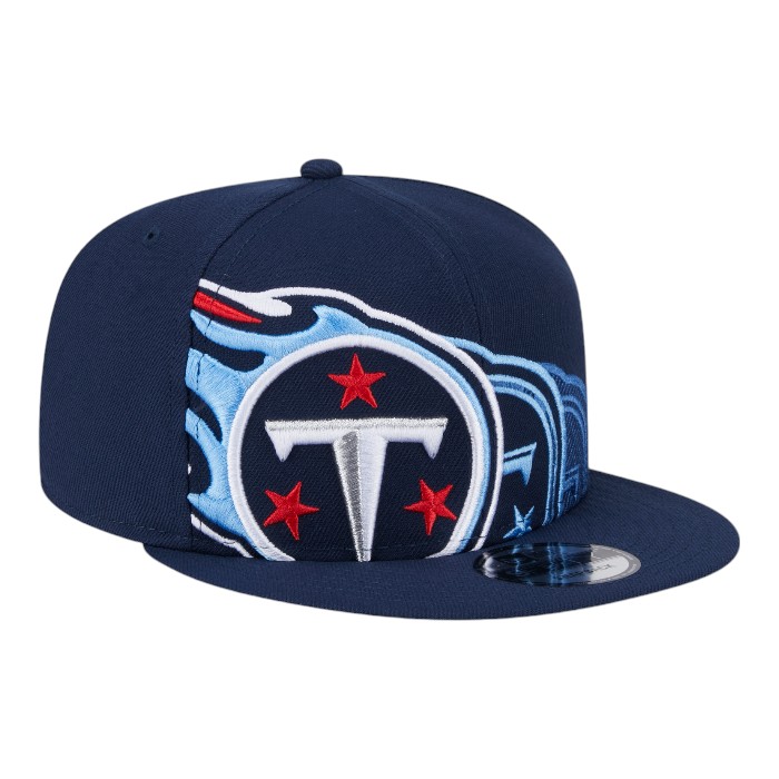 Tennessee Titans Navy Team Shadow Collection UV New Era 9FIFTY Snapback Hat