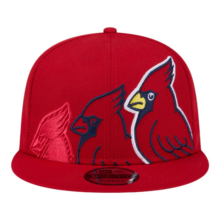 St. Louis Cardinals Red Team Shadow Collection New Era 9FIFTY Snapback Hat