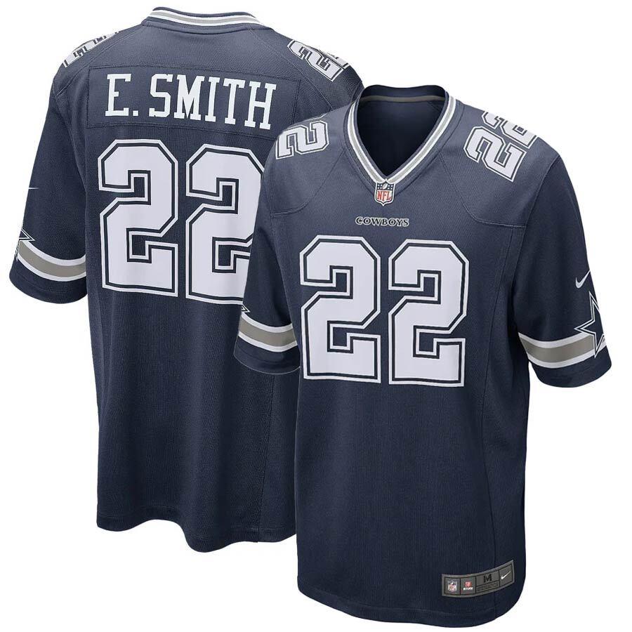 Dallas Cowboys Emmitt Smith Navy Nike Game Jersey | Pro