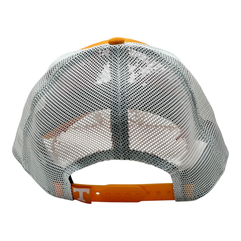 Tennessee Volunteers Orange White Mesh Back New Era 9FORTY Snapback Hat