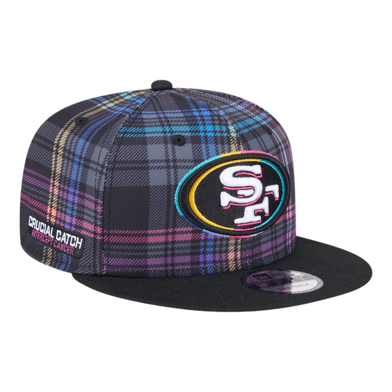 San Francisco 49ers 2024 NFL Crucial Catch Plaid New Era  display picture 1