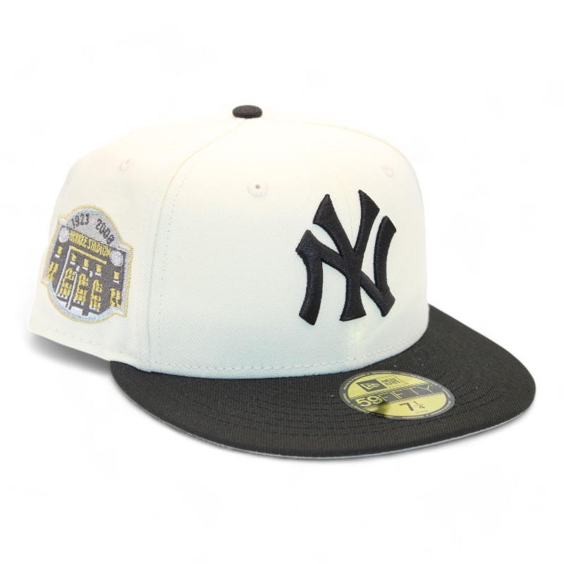 New York Yankees Cream and Black 1923-2008 Yankees Stadium Patch