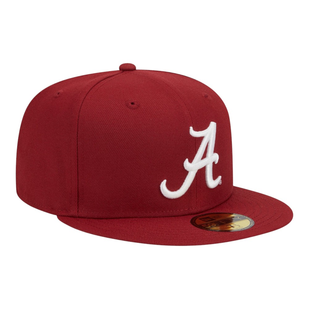 Alabama Crimson Tide Basic Bama Batterman NCAA New Era 59FIFTY Fitted Hat