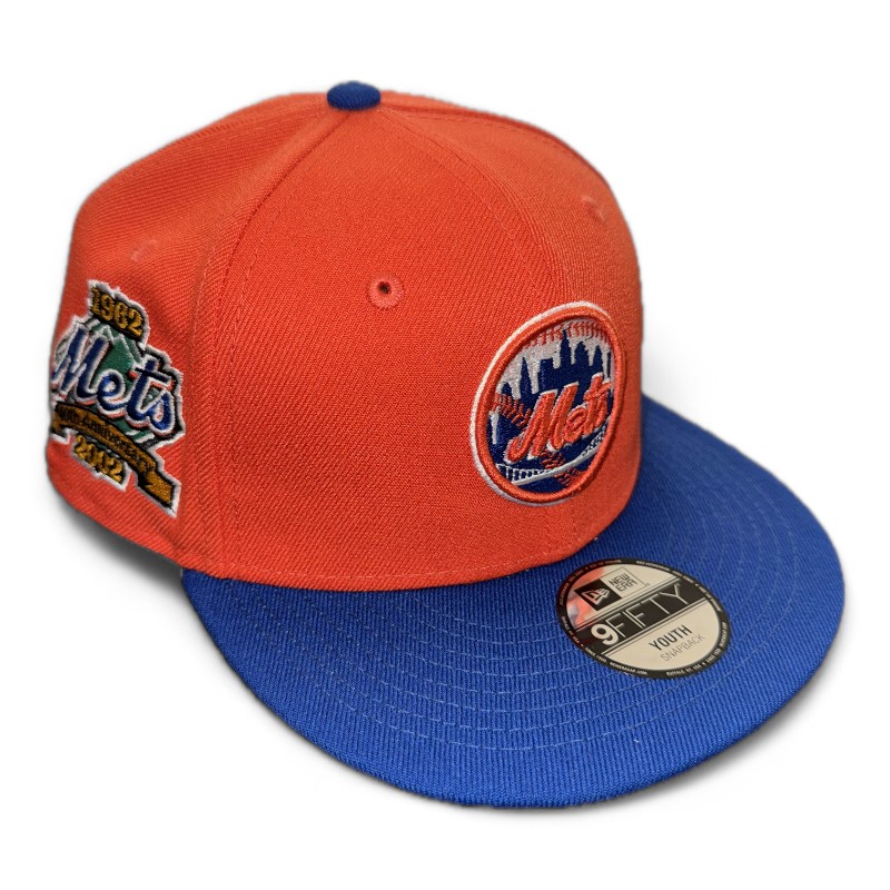 Youth New York Mets Orange and Royal Blue New Era 9FIFTY  display picture 3