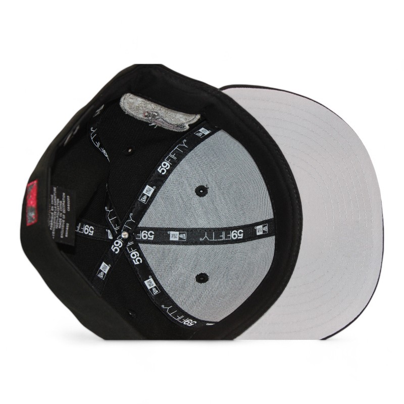 New York Yankees Black and Red "DPM Fitted Hat Pack" Subway Series Side Patch Gray UV Era 59Fifty