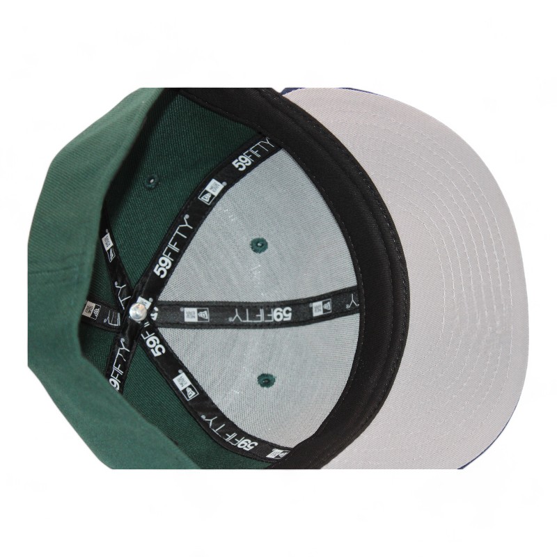 Boston Red Sox Green and Navy "Riot Pack" Side Batty Gray UV New Era 59Fifty Fitted Hat