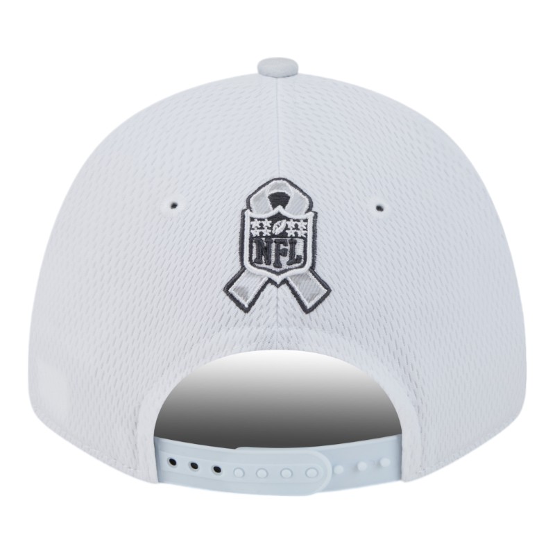 Indianapolis Colts White Camo 2024 NFL Salute to Service New Era 9FORTY Stretch Snap Hat