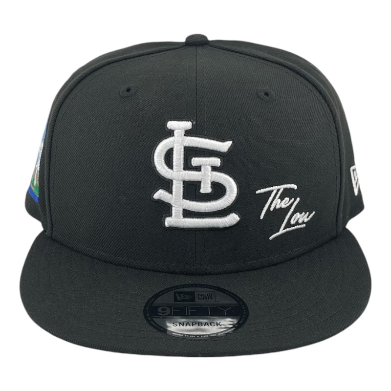 St. Louis Cardinals White on Arch Patch Gray UV New Era 9FIFTY Snapback Hat