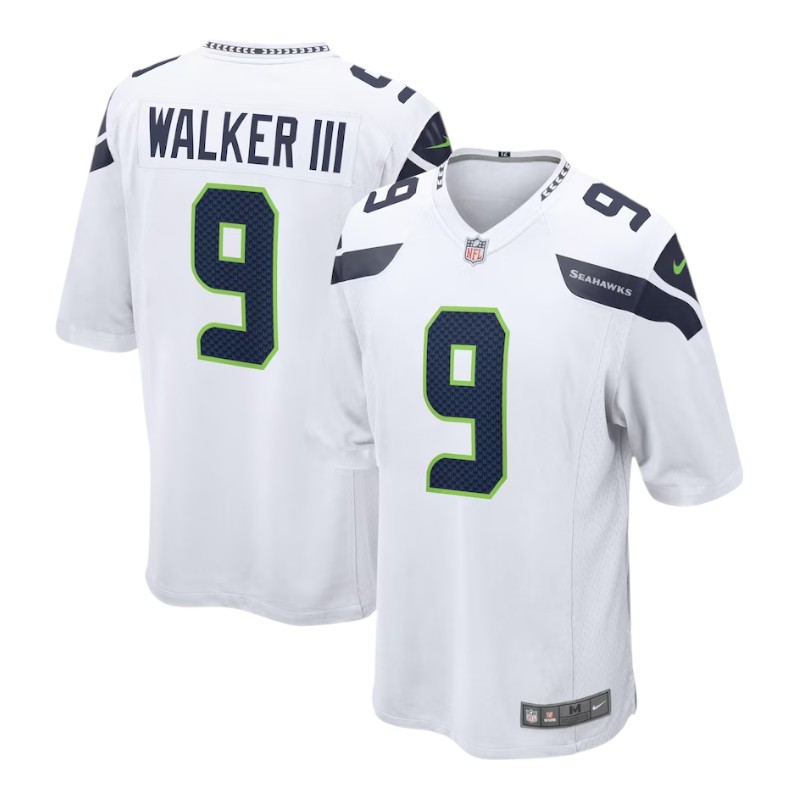 Seattle Seahawks Kenneth Walker III White Nike Game Jersey | Pro