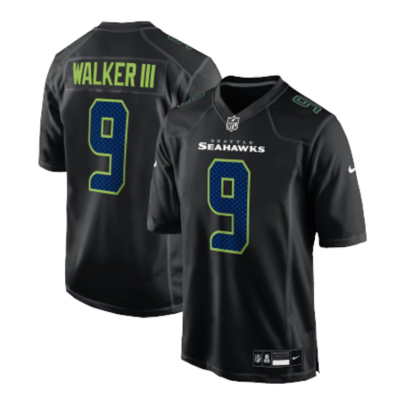Seattle Seahawks Kenneth Walker III Black Nike Game Jersey | Pro